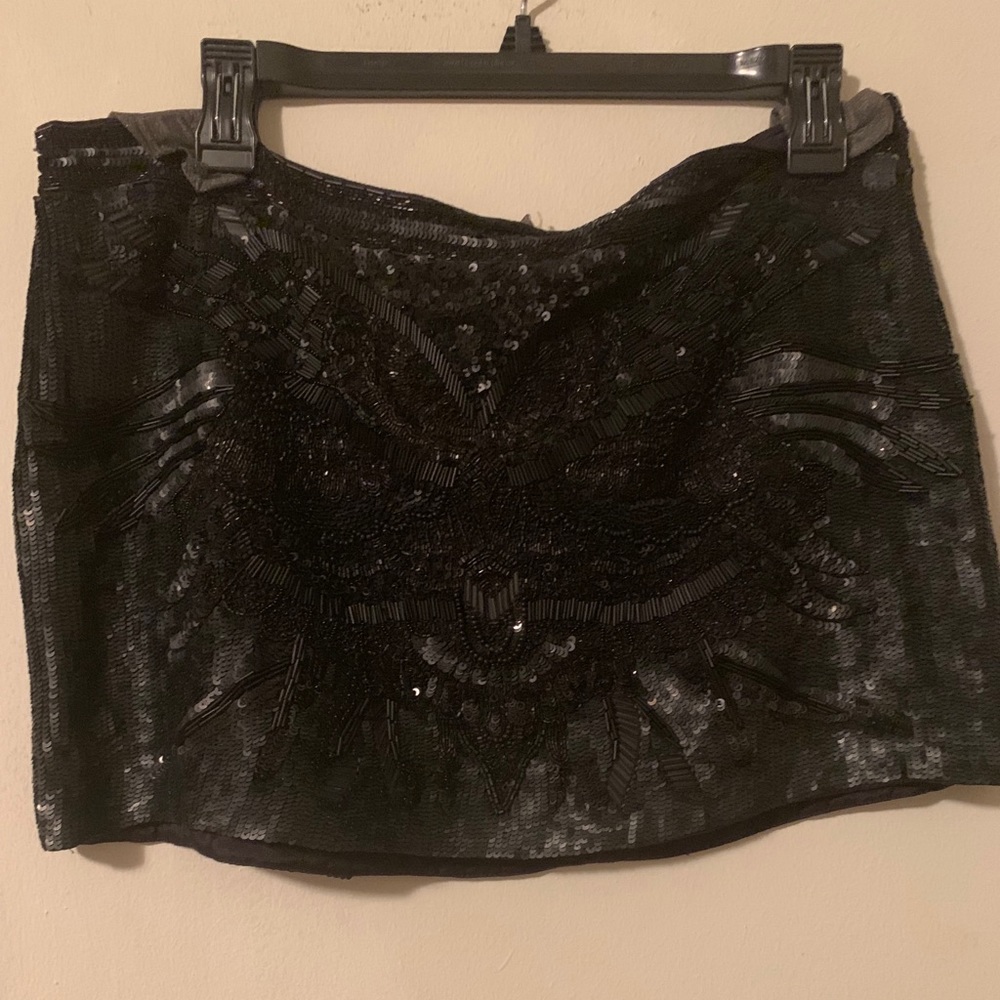All Saints beaded mini skirt NEVER WORN